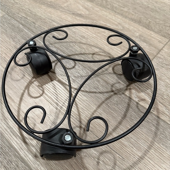 Set of 2 Rolling Plant Stand - Picture 6 of 6